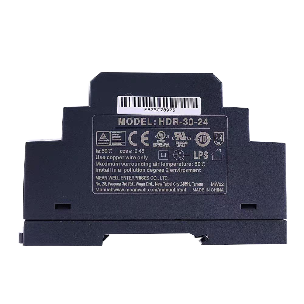 明緯導(dǎo)軌電源HDR-30-24