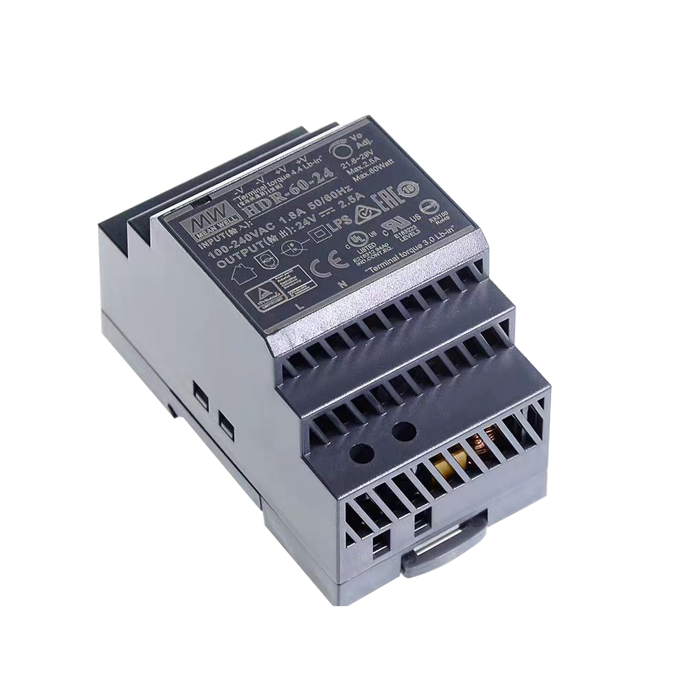 明緯HDR-60系列導(dǎo)軌電源