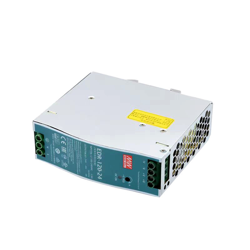 明緯EDR-120-24導(dǎo)軌電源