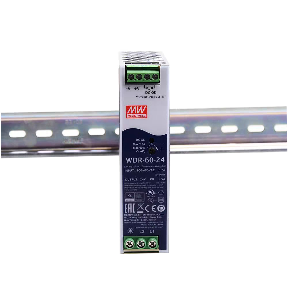 明緯WDR-60-24軌道電源