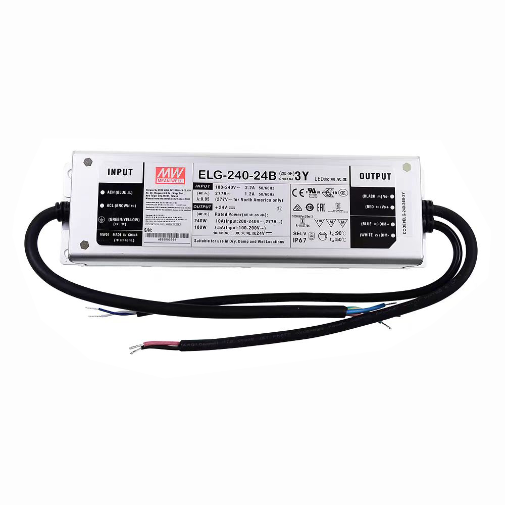 明緯LED驅(qū)動(dòng)器ELG-240系列