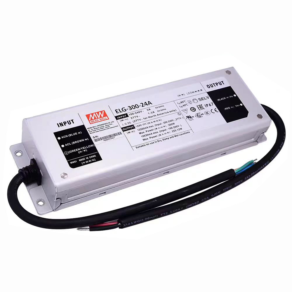 明緯LED驅(qū)動器ELG-300系列