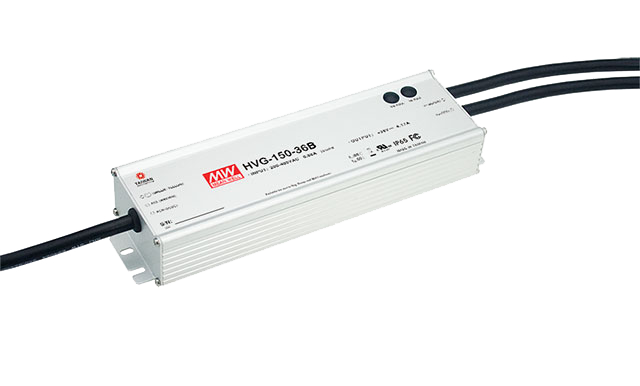 明緯HVG-150系列150W恒流型+恒壓型LED驅動器
