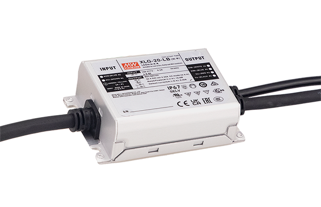 明緯XLG-20系列21W恒流LED驅(qū)動器