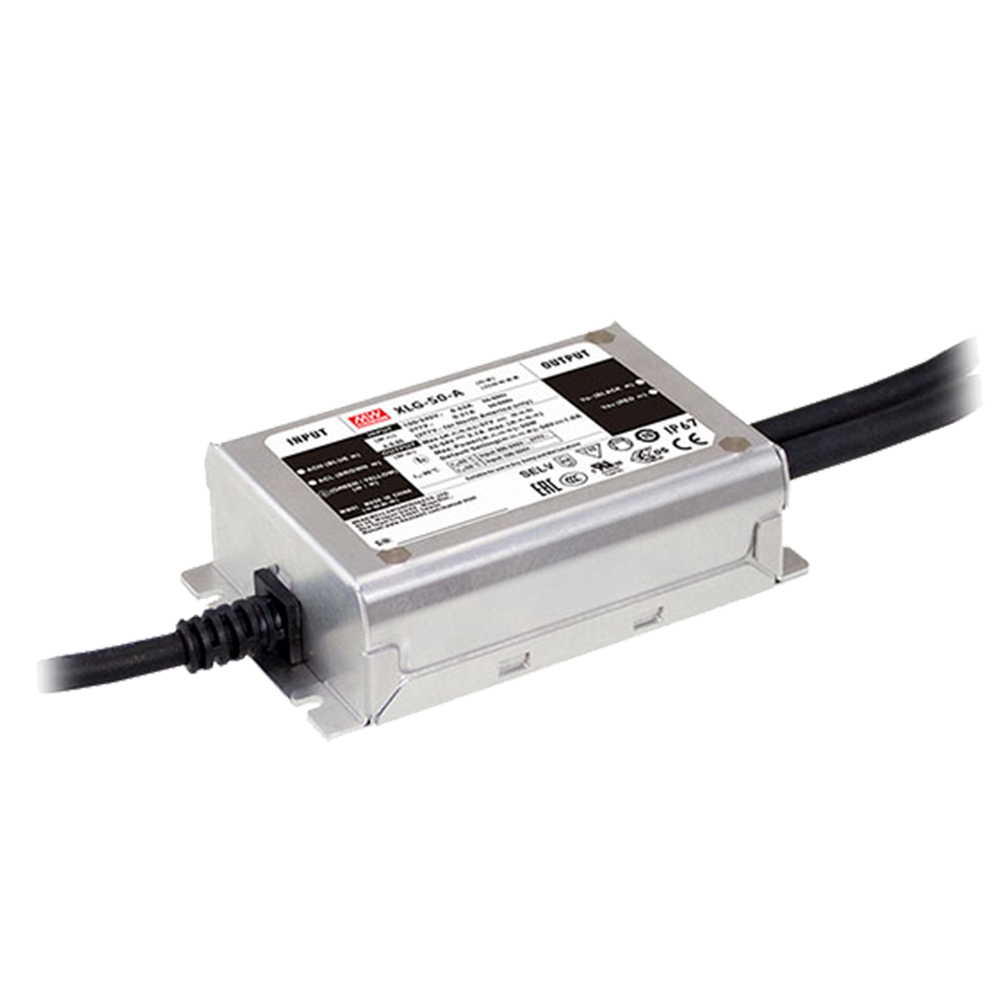 明緯XLG-50系列50W恒功率LED驅(qū)動(dòng)器