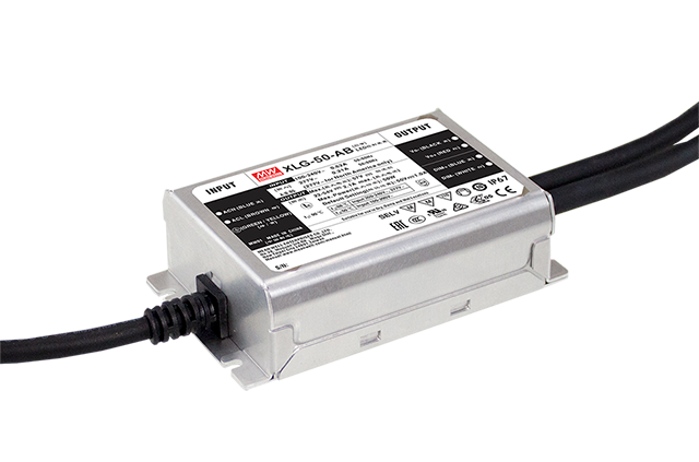 明緯XLG-50-DA2系列50W恒功率LED驅(qū)動器