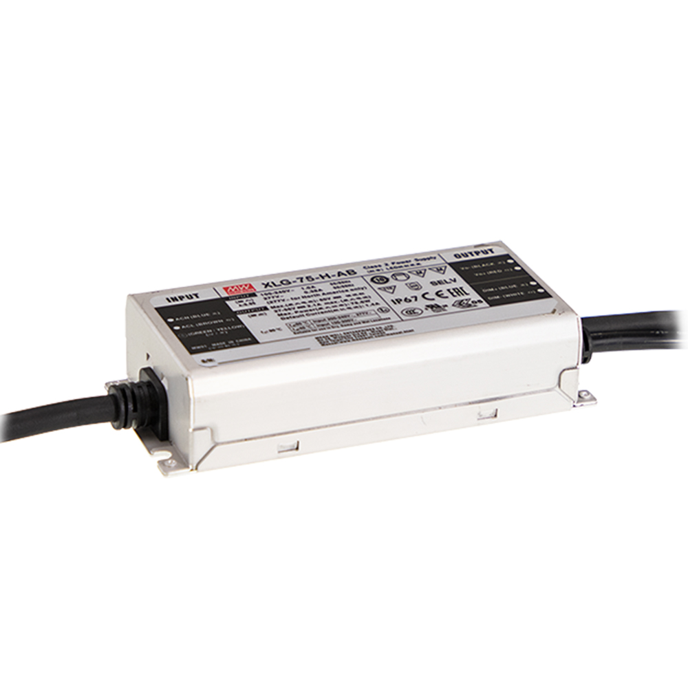 明緯XLG-100系列100W恒壓+恒流LED驅(qū)動器