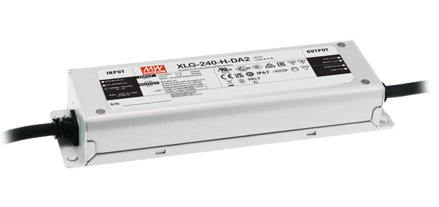 明緯XLG-240-DA2系列240W恒功率LED驅(qū)動(dòng)器