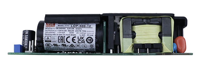 臺灣明緯LOP-500系列基板型電源供應器醫(yī)療用電源