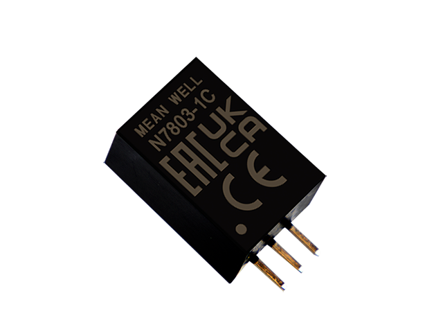 明緯電源N78系列1A非隔離式DC-DC開關(guān)穩(wěn)壓器
