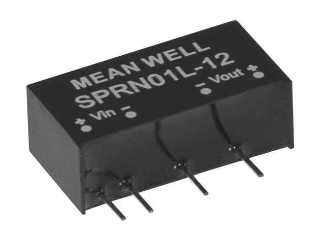 明緯電源SPRN01單組DPRN01雙組1W SIP封裝DC-DC穩(wěn)壓轉(zhuǎn)換器